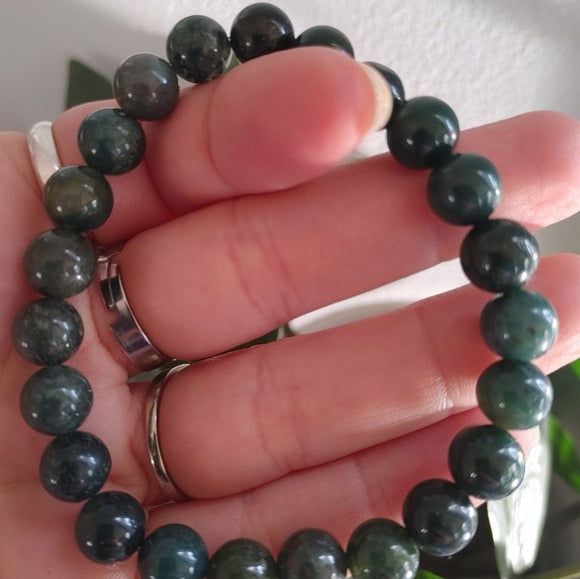 Moss Agate Bracelet